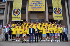 Celebraci de l'ascens a Segona Divisi del Villarreal B