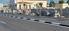 Construcción del muro de seguridad en la subestación eléctrica de la carretera de Onda_1