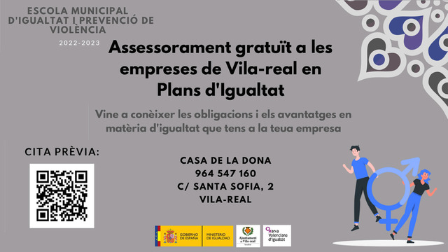 Vila-real llana un programa pioner d'assessorament a empreses per a la redacci de plans d'igualtat