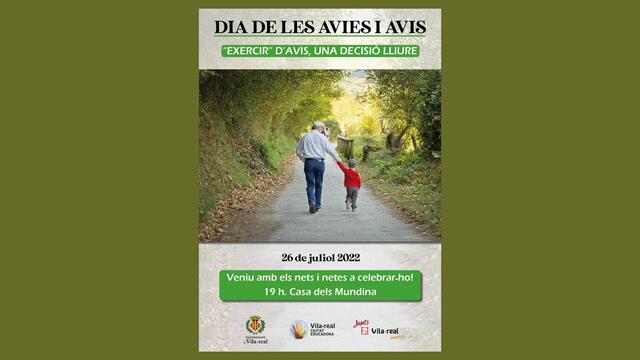 Cartell del Dia dels Avis i les vies 