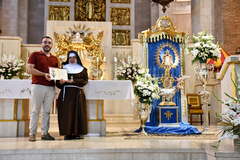 Visita de la Virgen peregrina de la Cueva Santa a San Pascual