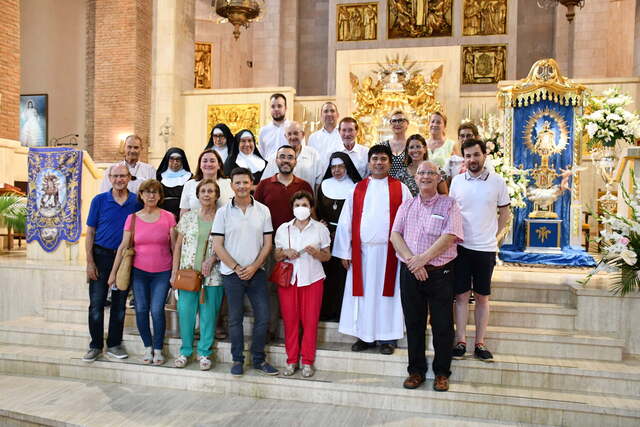 Visita de la Virgen peregrina de la Cueva Santa a San Pascual_1