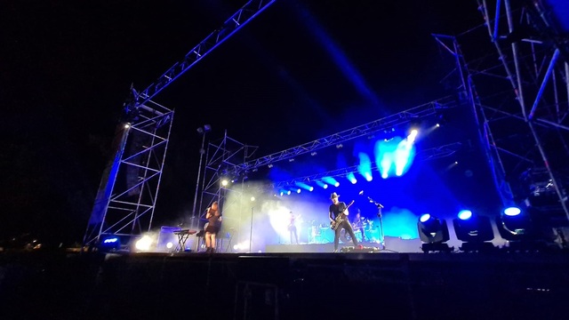 Concert de La Oreja de Van Gogh en la plaa de la Maiorasga