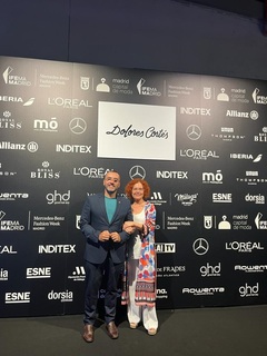 Desfilada de Dolores Cortes en la Mercedes Benz Fashion Week