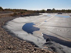 Obras de la cuarta laguna artificial del Mijares_4