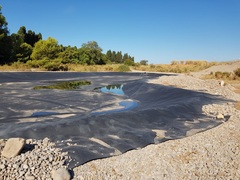 Obras de la cuarta laguna artificial del Mijares_7