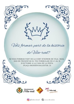 Formulario de candidatas a reina y damas de 2023