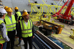 Visita a las obras del Estadio de la Cermica_2