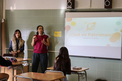 Taller sobre patrimonio en el IES Broch i Llop dentro del proyecto Planalab de la UJI_1