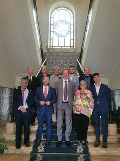 Visita al Ayuntamiento de Aveiro