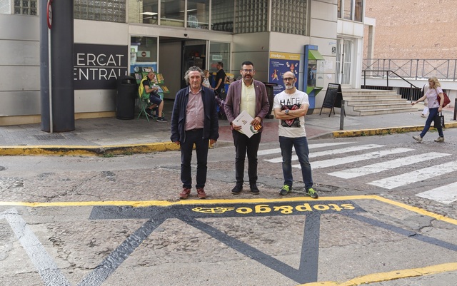 Presentaci del punt Stop & Go del Mercat Central