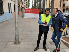 Obras para el sellado del colector de Po XII