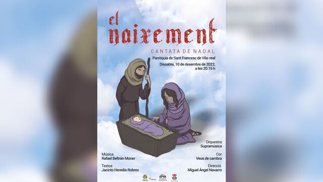 Cartel de la cantata de Navidad 'El Naixement'