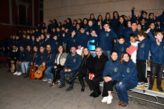 Encesa de l'arbre de Nadal i presentaci del Naixement en la plaa de la Vila