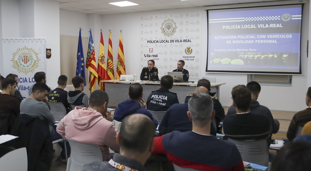 Curso de la Polica Local de Vila-real sobre VMP_1