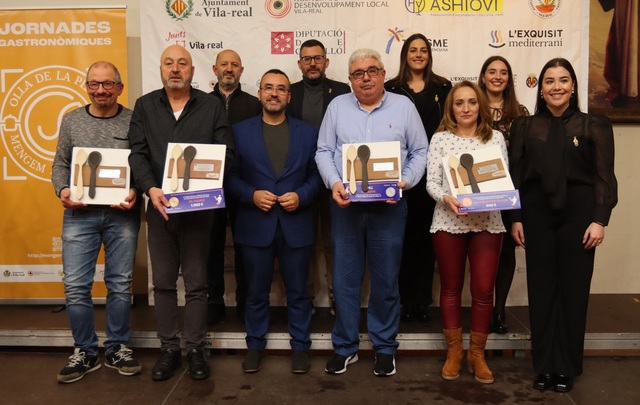 Entrega de premios de las Jornadas Gastronmicas de la Olla de la Plana