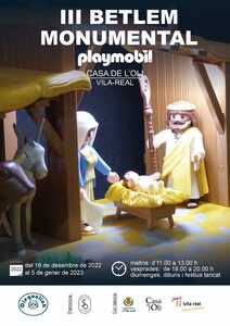 III Betlem monumental de Playmobil