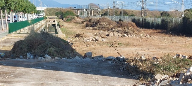 Construccin del nuevo parking Fila 10