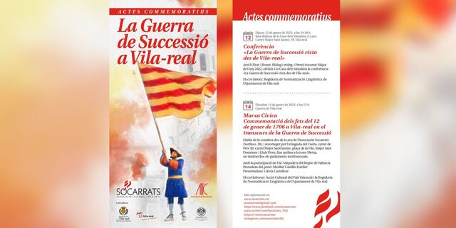Programa d'actes per commemorar la crema de Vila-real_1