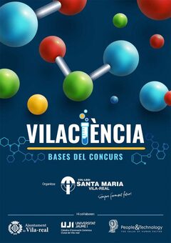 Cartel del concurso Vilacincia del Colegio Santa Mara