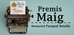 Cartell dels Premis Maig-Memorial Pasqual Batalla