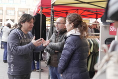 Feria Outlet de Ucovi en la plaza Mayor