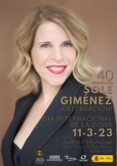 Concert de Sole Giménez amb motiu del Dia de la Dona
