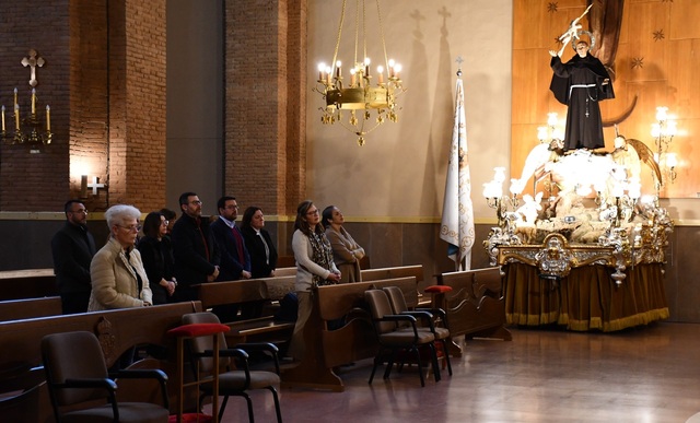 Misa del peregrino de la Cofrada de la Sangre