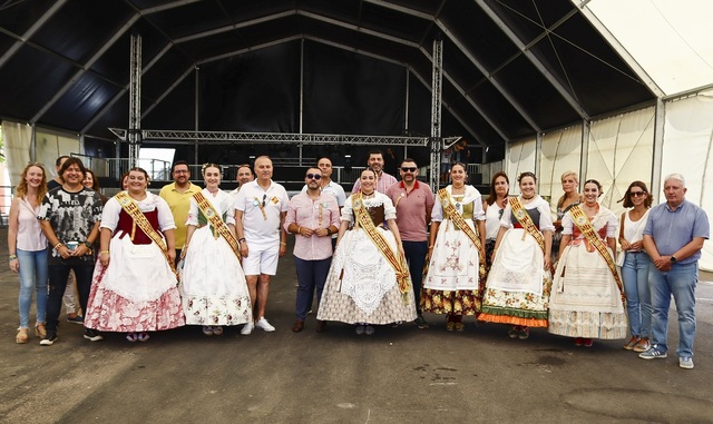 Inauguracin del Recinto de la Marcha en las fiestas de la Virgen de Gracia de 2022