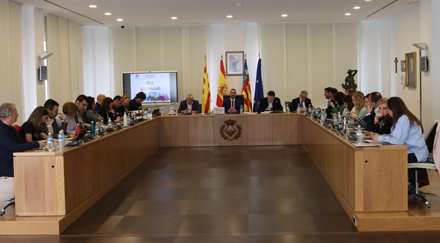 Pleno ordinario del Ayuntamiento de Vila-real 