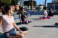 Clase de entrenamiento funcional en la Mayorazga_2