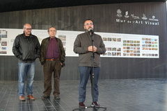 Inauguración de la exposición sobre el Termet en el Mur de l'Art Visual