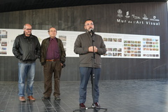 Inauguraci de l'exposici sobre el Termet al Mur de l'Art Visual