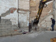 Obres per a crear un nou espai pblic a la plaa Sant Ferran_1