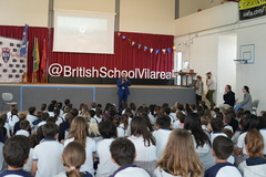 El alcalde visita el colegio Laude BSV_2