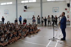 El alcalde visita el colegio Laude BSV_4