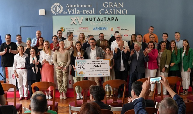 Entrega de premios de la Ruta de la Tapa