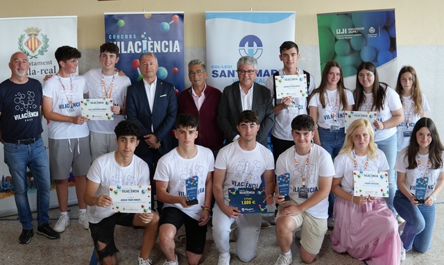 Clausura de la Feria de la Ciencia del colegio Santa Mara