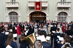 Pregn e imposicin de bandas a la reina y damas de 2023