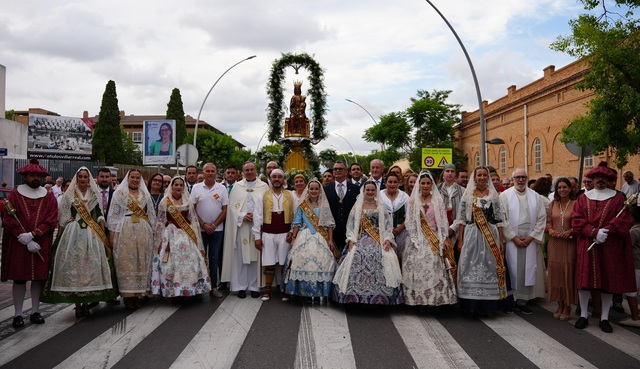 Recepcin y ofrenda a la Virgen de Gracia