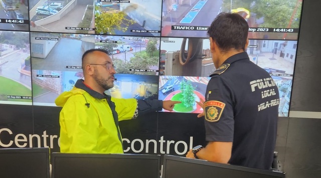 Dispositivo por la alerta naranja por lluvias