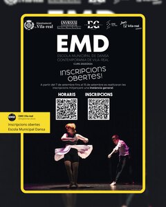 Cartel del curso 23-34 de la EMD