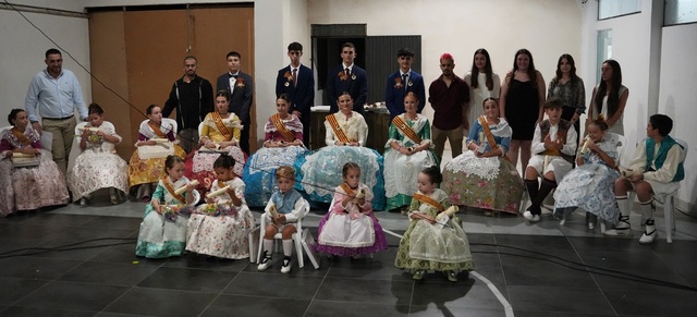 Imposicin de bandas de las fiestas del Cristo del Hospital