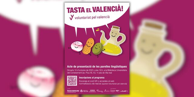 Cartel del Voluntariat pel valenci