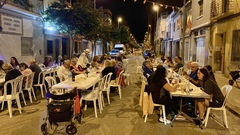 Sopar de les festes del barri de la Soledat