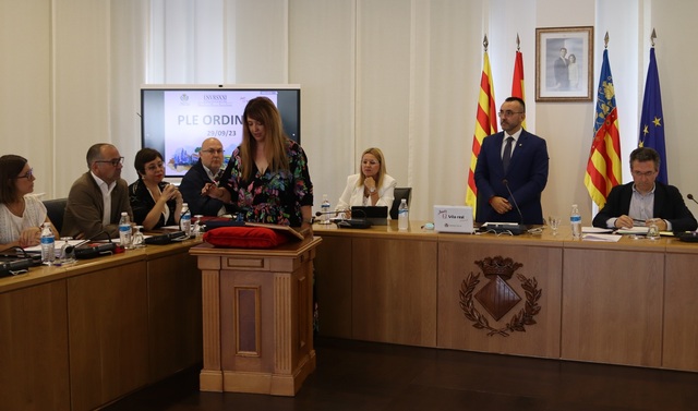 Toma de posesin de la concejala Ana Torres