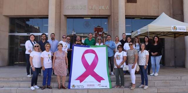 Vila-real commemora el Dia mundial contra el cncer de mama amb l'ACCC