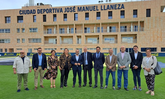 Acte de renomenament de la ciutat esportiva Jos Manuel Llaneza