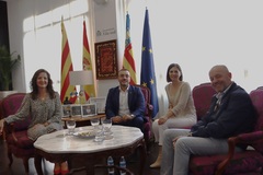 L'alcalde rep els responsables de la Fundaci Caixa Rural Vila-real_1