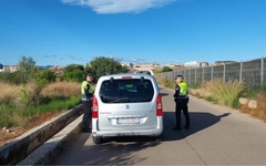 Controls de la Policia Local per a evitar robatoris al camp